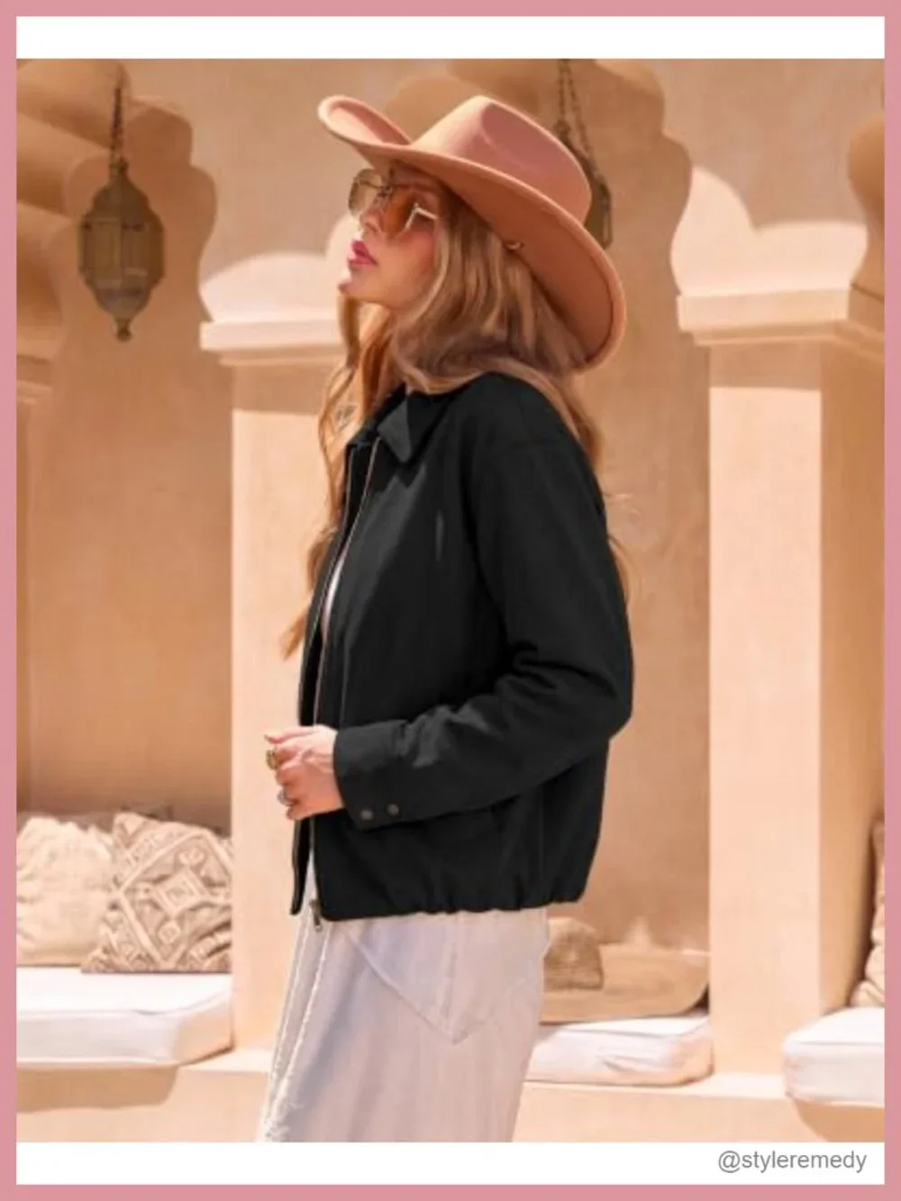 Faux Suede Jacket Women Oversized Fall Coats Cropped Outerwear Chore